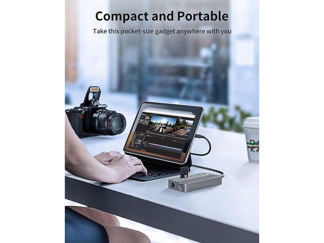 ACASIS 10-in-1 USB-C Hub with SSD Enclosure 10Gbps M.2 NVMe