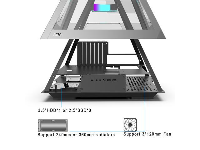 ついに再販開始 未使用 AZZA PYRAMID 804V ピラミッド型 PCケース