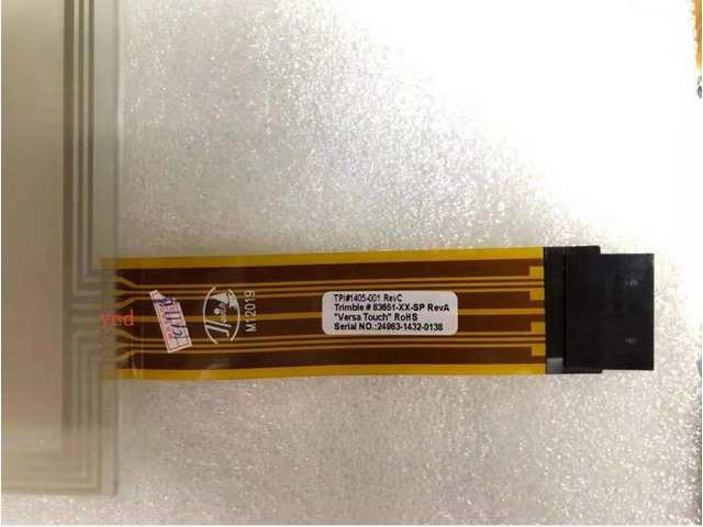 Touch Screen Digitizer TPI#1405-001 Rev C For Trimble #83651-XX-SP Rev A - Unbranded