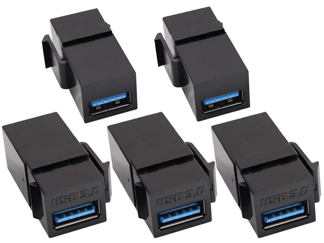 Boot Keystone Usb BUCIER USB 3.0 A Keystone Adapter Female to Female USB 3.0 A Keystone ...