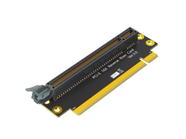BUCIER PCI-e 16X 3.0 90 Degree Reverse Male to Female Riser Card for 2U ...