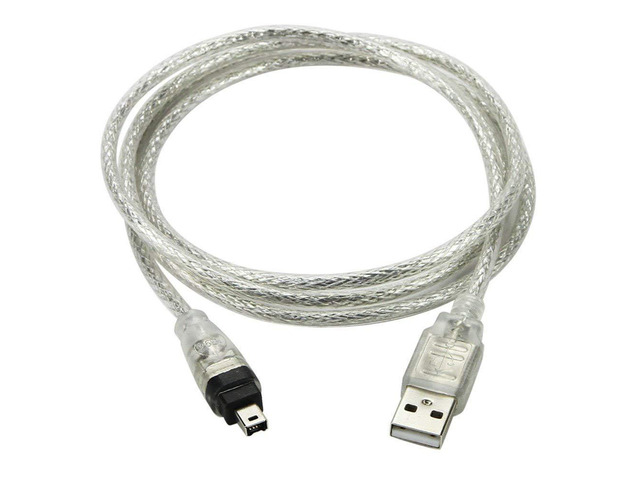 Ilink Usb Ext cablecc USB Male to Firewire IEEE 1394 4 Pin Male iLink Adapter Cord ...