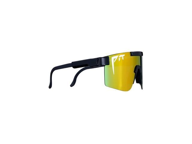 Pit Viper Polarized Sunglasses - C07 Black/Red Revo