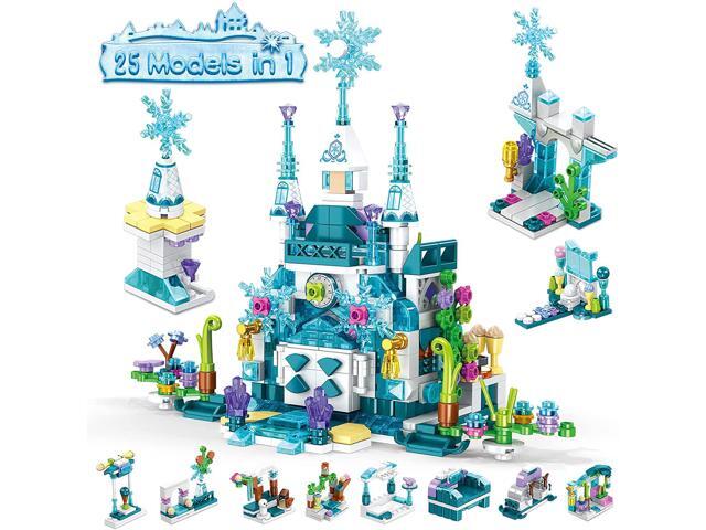 554 Pcs Building Blocks Princess Castle, STEM Toys for Kids Age 6-12 Years, Princess Toys Gifts for Girls Birthday Halloween Christmas