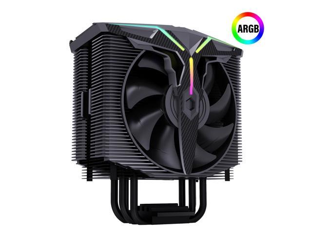 GOLDEN FIELD Wind Walker A-RGB CPU Cooler, 5V M/B SYNC Supported, 2* Pressure Optimized PWM Fans, 4 Heat Pipes CPU Fan for Intel AMD