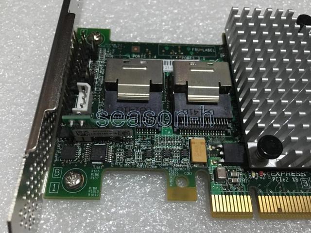 2pcs SFF-8087 cables NEC LSI 9264-8i 6GB PCI-E RAID CONTROLLER 256MB RAID5/6 