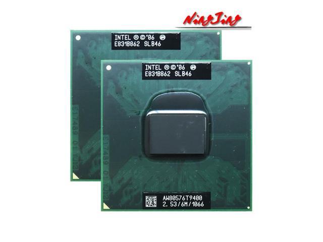 Dois pces * intel core 2 duo t9400 slb46 slayy 2.5 ghz duplo-núcleo ...