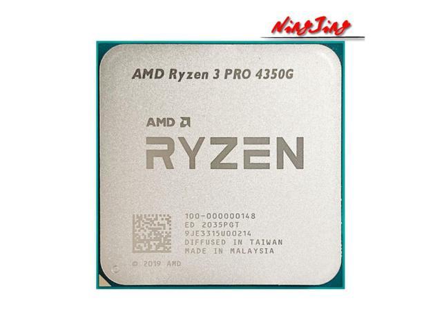 Amd-processador ryzen 3 pro, 4350g, 4350 ghz, quatro núcleos, cpu, 65w ...