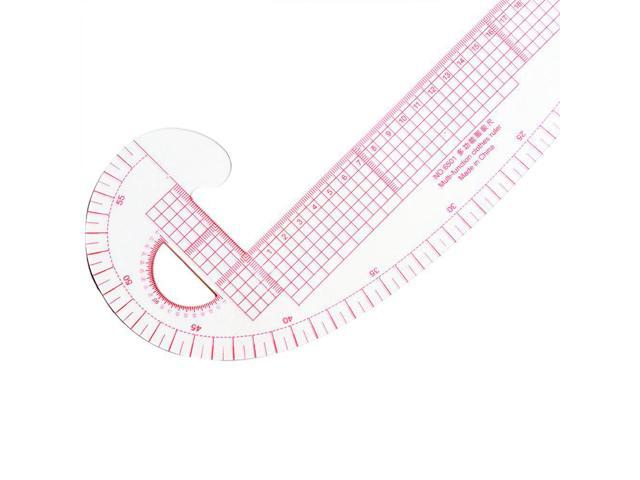 Multifunction 6501 Plastic French Curve Sewing Ruler Measure Tailor ...