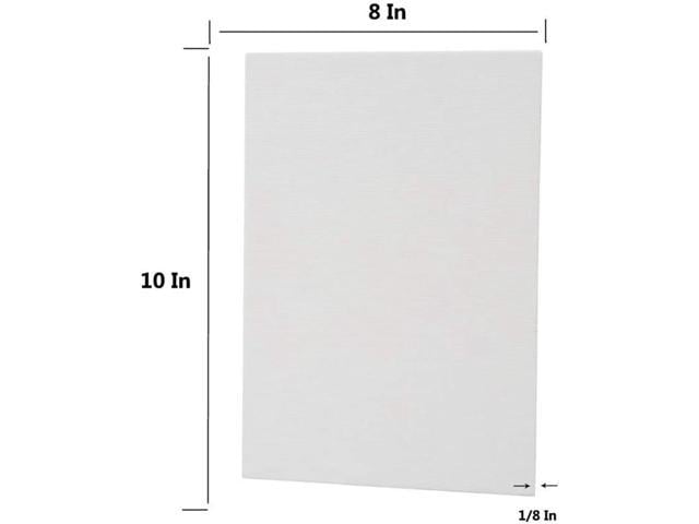 Canvas Drawing Board 20.32X25.44 cm Canvas 12 Piece Pack Value Set ...