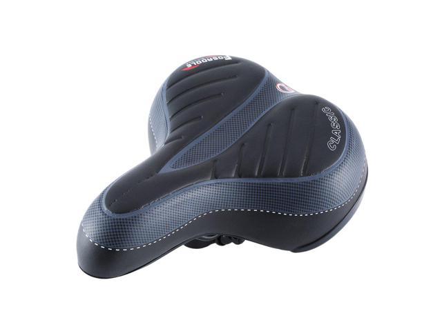 Comfortable Wide Big Bum Bike Bicycle Gel Cruiser Extra Sporty Soft Pad Saddle Seat Suitable for Any Type of Bike 