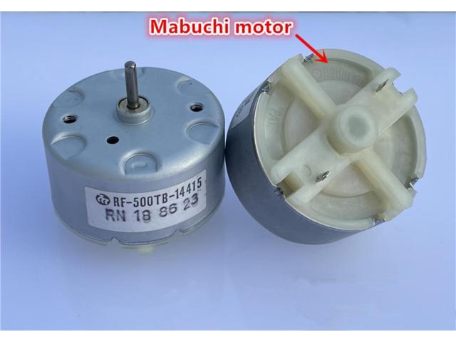 Mabuchi RF-500TB-14415 DC Motor DC 1.5-9V 5V 3100RPM Mini DC Motor 32mm Diameter 