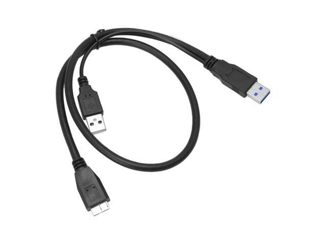 Cm Usb Dual Power Y Shape X Type A To Micro B Cable External