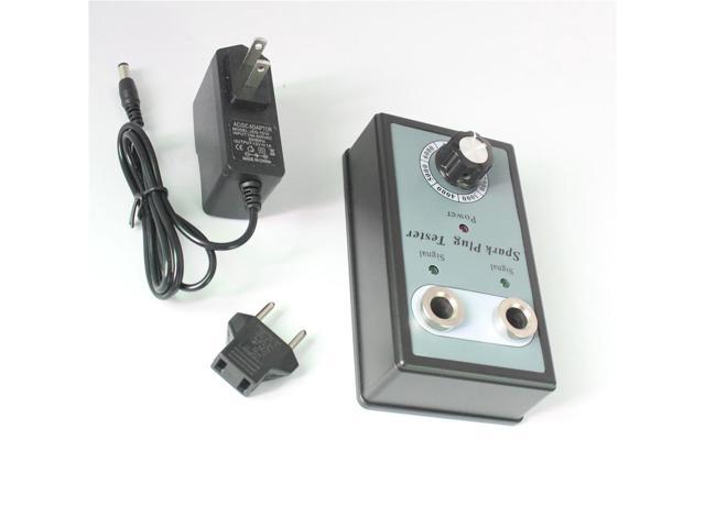 Dual Hole LED Car Spark Plug Tester Ignition Plug Detector Analyzer Diagnostic 
