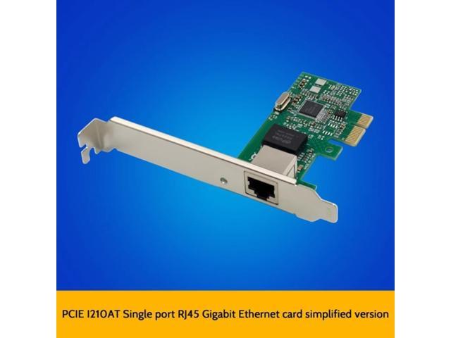 PCI E X1 I210AT Single Port Gigabit Server Network Card RJ45 Ethernet ...