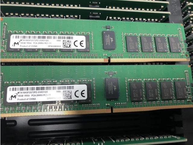 Barrette RAM 16Go DDR4 - 2666MHz - ECC Registrée - Pour Serveur (Neuf)