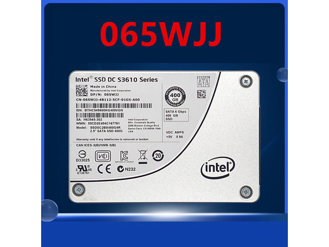 SSD For Dell Intel DC S3610 400G 065WJJ SSDSC2BX400G4R 2.5" SATA Solid ...