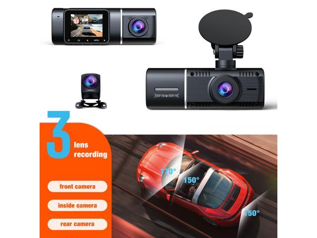 Motion Detection G-Sensor Parking Monitor TOGUARD Dash Cam 1080P Full HD Car Camera Dashcam DVR Dashboard Camera with Super Night Vision 3” Screen 170°Wide Angle 