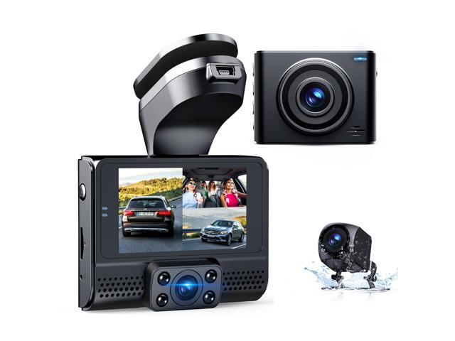 TOGUARD Dash Cam Front and Rear 1080P Full HD Car Camera,2.45 inch Dash  Camera with 64GB SD Card, Super Night Vision, Parking Mode, G-Sensor, Loop