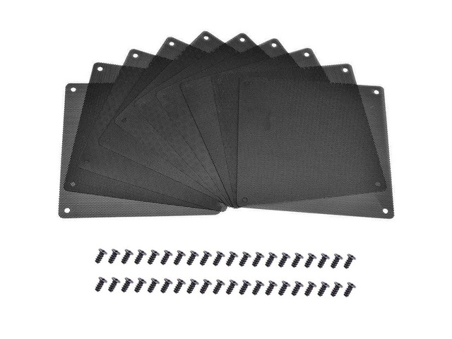 Onwon 10 Pieces 120mm PC Cooler Fan Dust Filter Computer Fan Filter ...