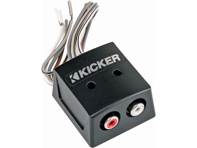 Kicker 46KISLOC K-Series Interconnect, Speaker to RCA W/Line-Out Converter