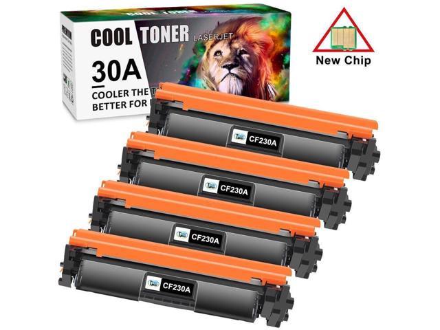 4pk Cf230a Toner Compatible With Hp 30a Laserjet M203dw M203dn M227fdn 