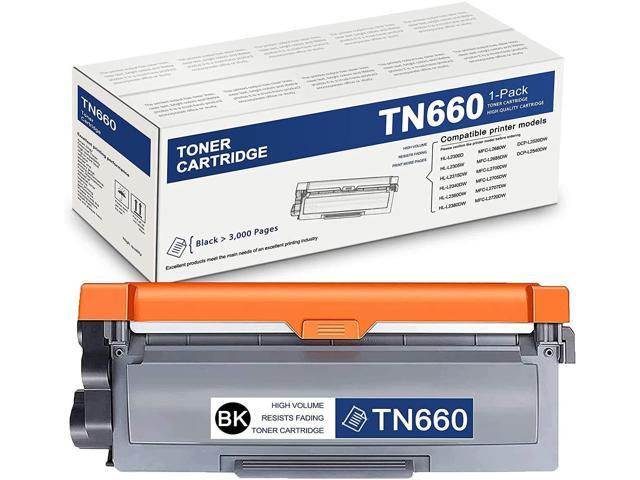 1 Pack TN660 High Yield Toner Cartridge For Brother MFC-L2700DW HL ...