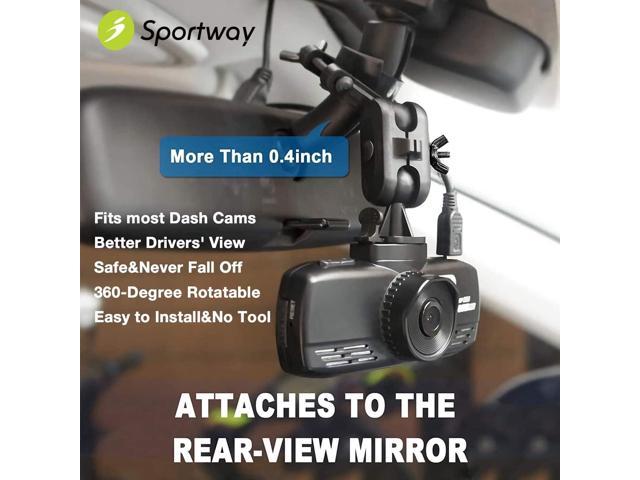 Sportway S Dash Cam Mirror Mount Holder With Pcs Joints Kit For Rove Apeman Chortau Roav