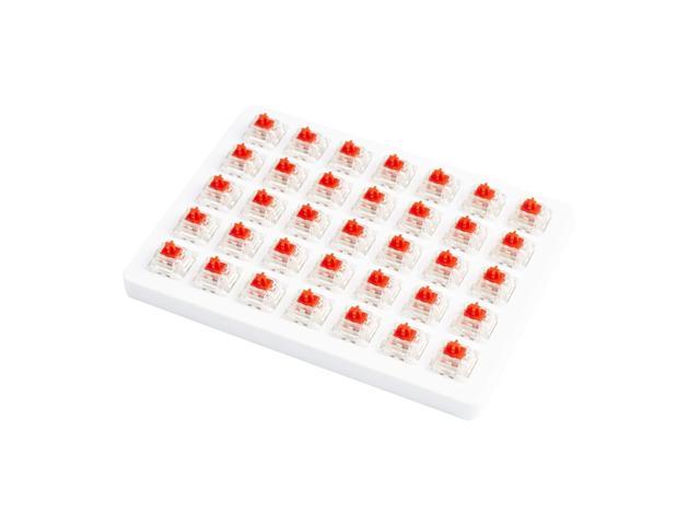 Gateron Cap Switches for Mechanical Keyboard 35 PCS - Cap Red
