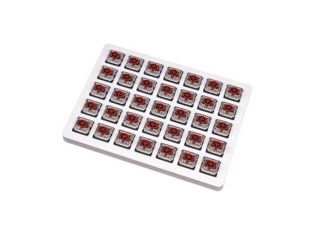 Low Profile Gateron Mechanical Switches Set for Mechanical Keyboard 35 PCS - Brown