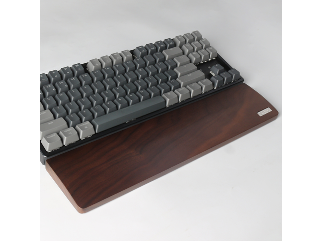 Wooden Palm Rest for Keychron K8/C1 Bluetooth Mechanical Keyboard ...