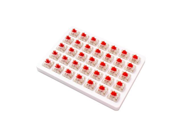 Cherry MX Switches for Mechanical Keyboard 35 PCS - RGB Red