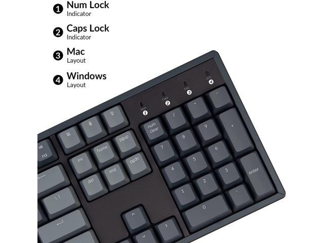 Keychron K10 Full Size Layout RGB Hot-Swappable Mechanical ...