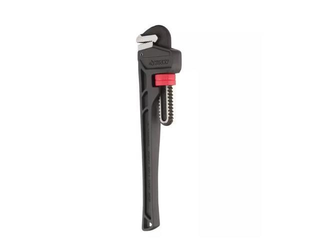 Photo 1 of 14 in. Heavy Duty Cast Iron Pipe Wrench with 1-1/2 in. Jaw Capacity Husky # # 1000014159