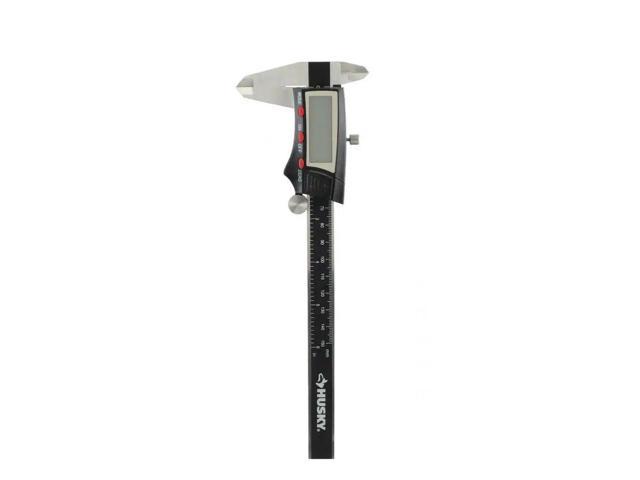 Photo 1 of 6 in. 3-Mode Digital Fractional Caliper Husky # # 1001389617