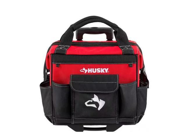 Photo 1 of 14 in. Pocket Rolling Tool Bag Husky 