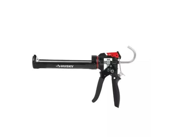 Photo 1 of 10 oz. Heavy-Duty High Leverage Drip Free Caulk Gun Husky # # 1006011775