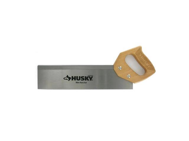 Photo 1 of 14 in. Back Saw with Wood Handle Husky # # 1000032919