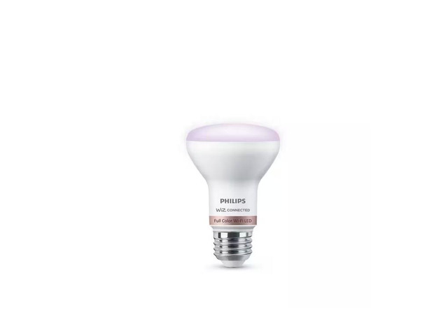 Smart R20 Bulb 45-Watt Equivalent R20 Smart Wi-Fi LED Color Changing Light Bulb ...