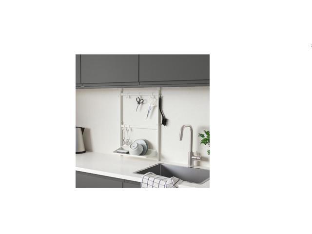 IKEA SUNNERSTA Kitchen organizer set, no drill/dish drainer/hook 193.384.26
