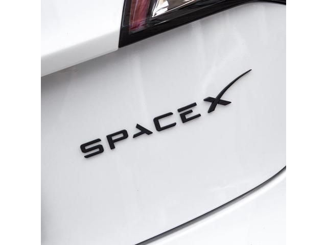 Car Emblem Zinc Alloy Tail Gate Emblem Sticker for Tesla Model 3 Y S X - Newegg.com