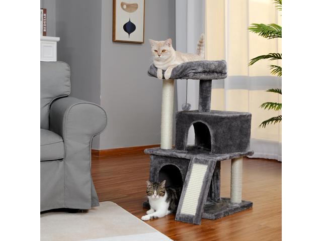 Cat Tree For Cats Scratching Post Furniture Climbing Tower Condo House 