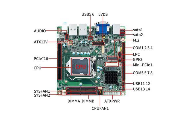 AIMB-205 for Advantech Industrial Computer Motherboard - Newegg.com