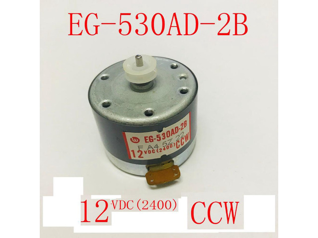 NEUER Motor EG-530YD-9B – 9V DC, CCW, 2000/4000 U/min, Universell Einsetzbar