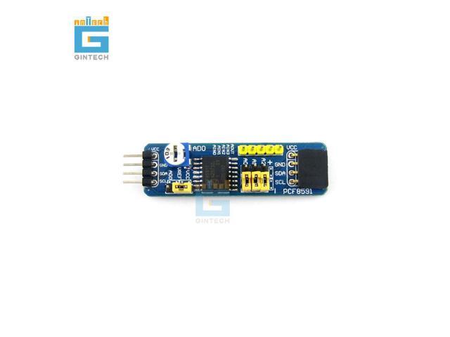 PCF8591 AD DA Board PCF8591 Module 8-bit A/D D/A Converter with I2C ...