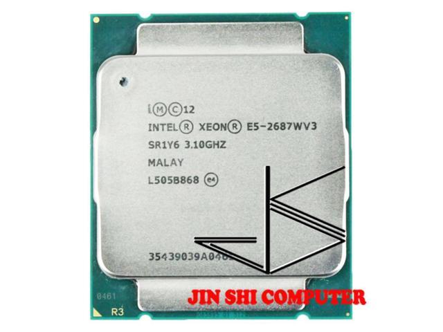 Intel Xeon E5-2687W V3 : Processeur 10 Cœurs 3.1GHz, Socket LGA2011-3, SR1Y6