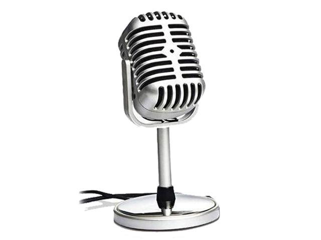 Vintage Style Microphone Studio Wired Classic Retro Condenser ...