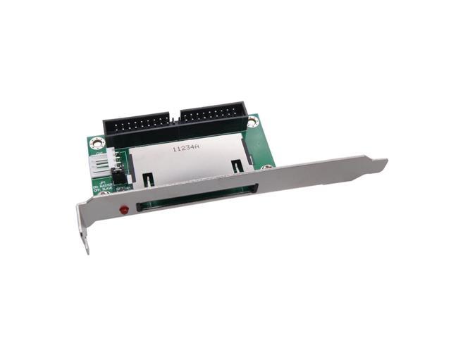 40 Pin CF To IDE Compact Flash Memory Card Adapter Universal PCI Bracket Panel 
