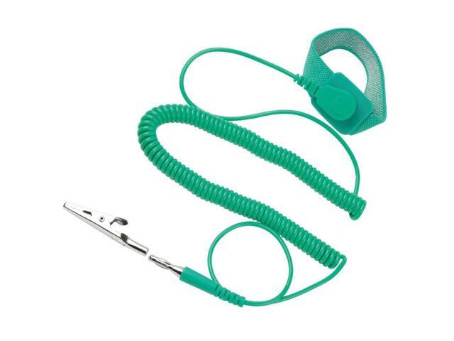 3m ESD Bracelet Extendable Discharge Cables Adjustable Alligator Clip ...