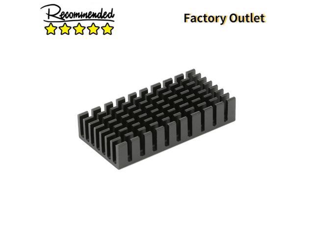 Black Aluminium 50*25*10mm Electronic Heatsink Heat sink Radiator Cooling Block 